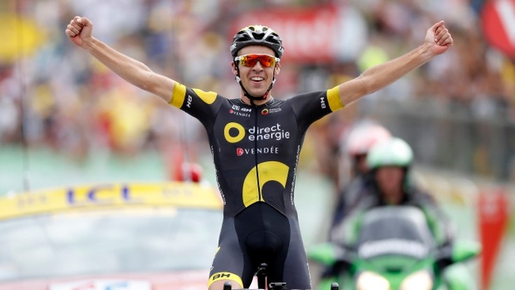 Tour de France: Calmejane wygrał ósmy etap, Majka w czołówce