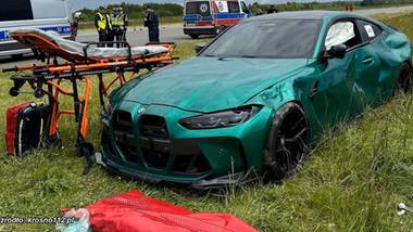 Wjechał w tłum ludzi. Zielone BMW było dobrze znane w okolicy