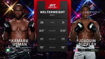 Kamaru Usman - Joaquin Buckley. Skrót walki