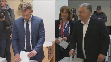 Peter Magyar i Viktor Orban oddali głos. Trwają historyczne wybory na Węgrzech