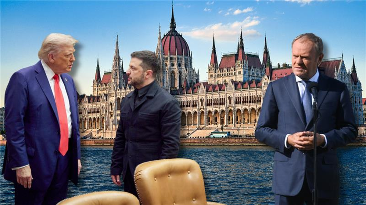 Spotkanie Zełenski-Putin w Budapeszcie? Premier Tusk krytykuje wybór miejsca