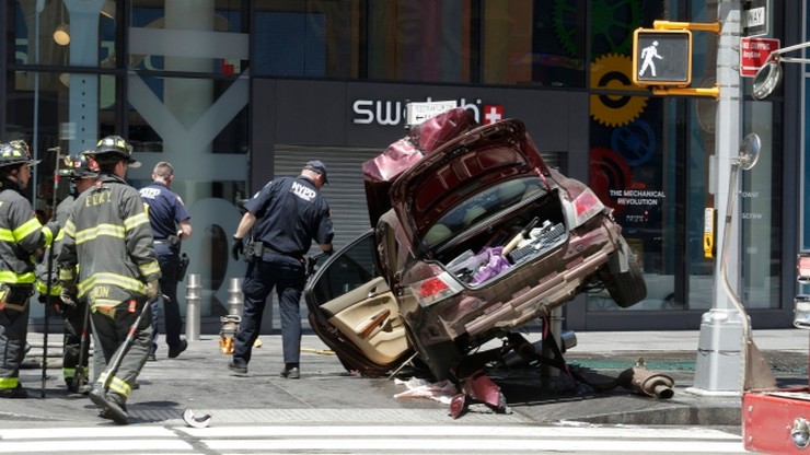 Sprawca wypadku na Times Square chciał "zabić ich wszystkich"