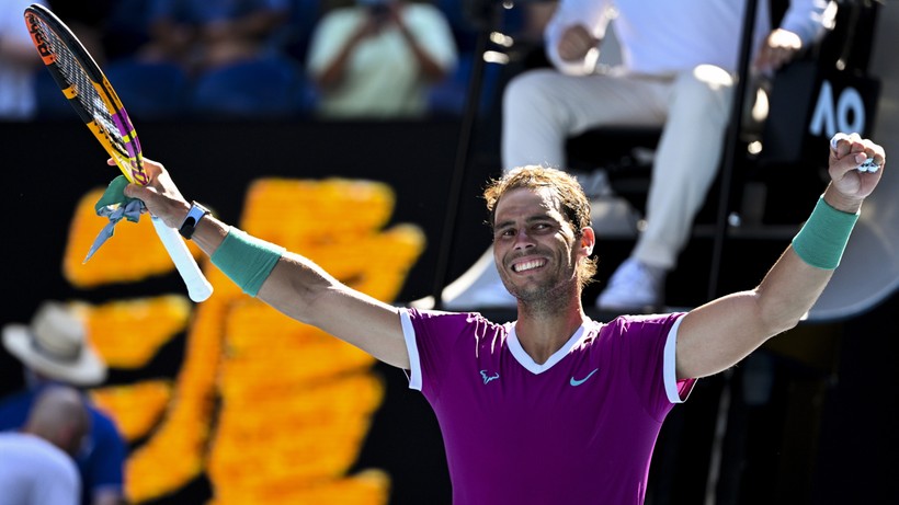 Australian Open: Rafael Nadal po meczu z maratońskim tie-breakiem po raz 14. w ćwierćfinale