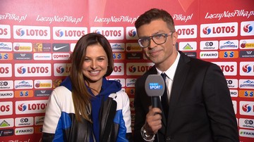 "Fajnie, że ta »truskawka na torcie« to był gol Roberta". Anna Lewandowska po meczu z Czarnogórą