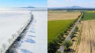 16.07.2021 13:00 Tak zmieniają się polskie krajobrazy przez cztery pory roku. Zobacz to z innej perspektywy, z lotu ptaka