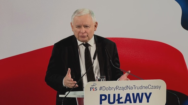 Jarosław Kaczyński w Puławach: Samorządy łaski nie robią