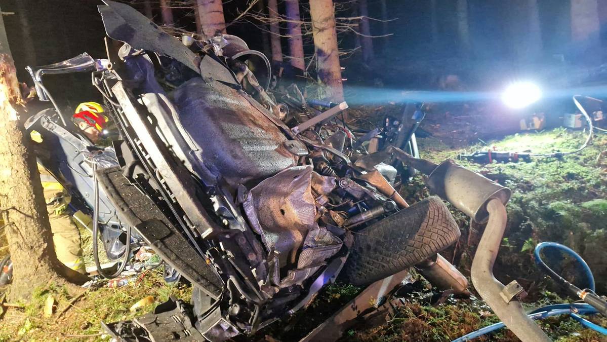Wypadek na drodze wojewódzkiej nr 358 między Świeradowem-Zdrój a Szklarską Porębą