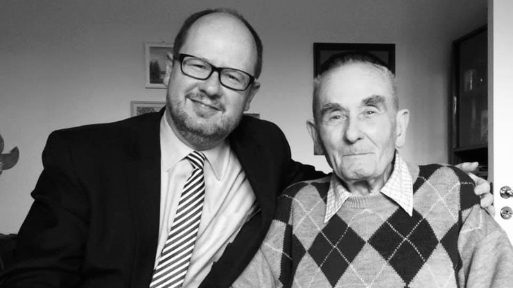Zmarł Ryszard Adamowicz. Miał 93 lata. "Bardzo się z Pawłem kochali, są już razem"