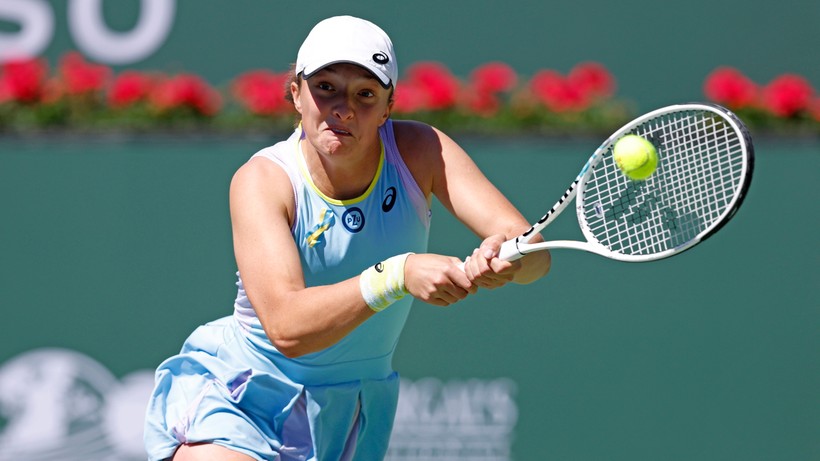 WTA w Indian Wells: Iga Świątek z awansem, mimo początkowych kłopotów