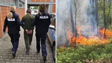 Chciał zostać strażakiem. Teraz odpowie za serię podpaleń