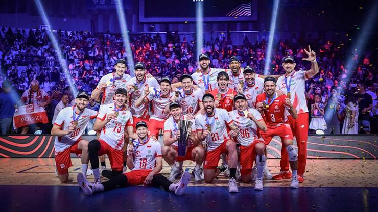 ZŁOTO – Liga Narodów siatkarzy