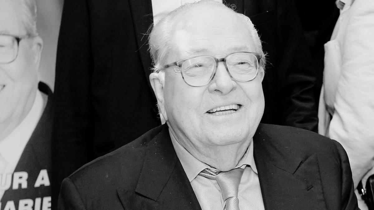 Nie żyje Jean-Marie Le Pen. Założyciel Frontu Ludowego miał 96 lat