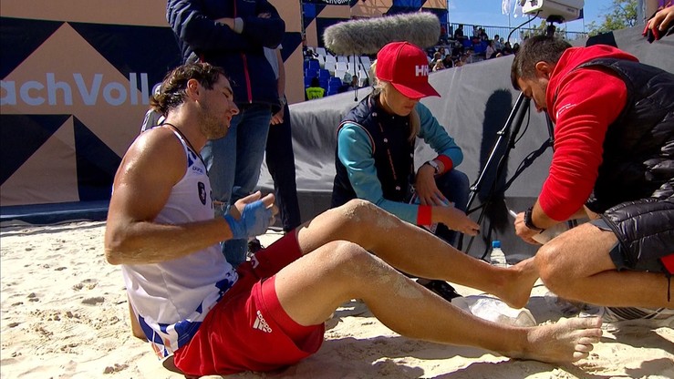 Pechowy uraz Kantora! Porażka polskiej pary w półfinale ME