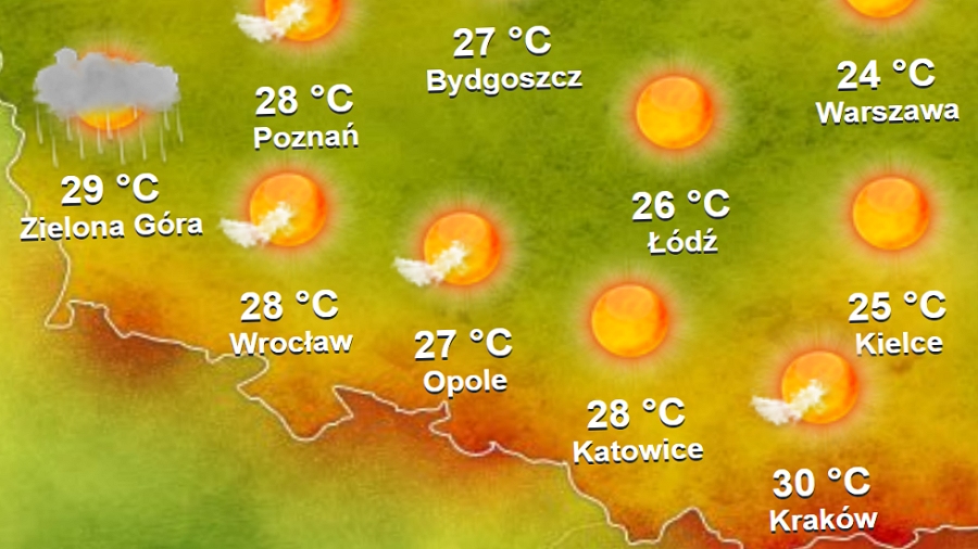 09.09.2018 11:00 Prognoza 16-dniowa: Jaka będzie pogoda niemal do samego końca września?