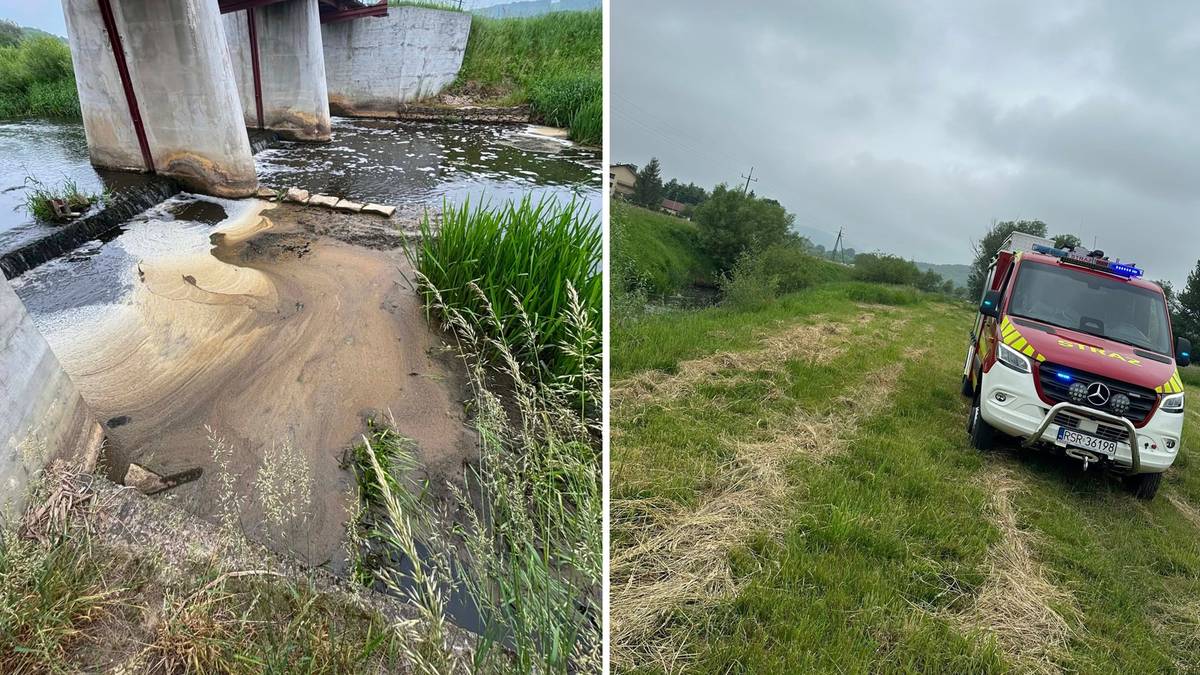 Skażona rzeka na Podkarpaciu. Pilny apel do mieszkańców