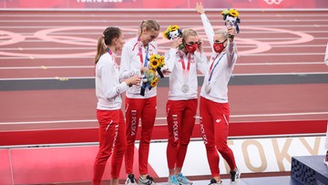 Tokio 2020: Sztafeta kobiet zapowiada huczne świętowanie srebrnego medalu