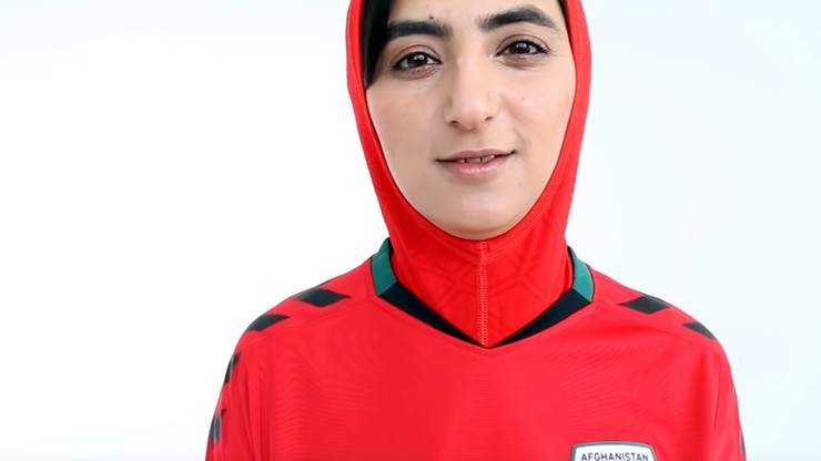 Piłkarki z Afganistanu dostały nowe stroje. Z wbudowanym hidżabem