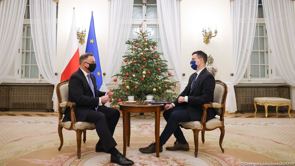 Andrzej Duda: Nie wyobrażam sobie, żebym został zaszczepiony przed moimi rodzicami