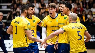 Brazylia - Chiny na żywo. Relacja live i wynik online Liga Narodów siatkarzy