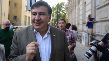 Saakaszwili: w poniedziałek wyjeżdżam z Polski