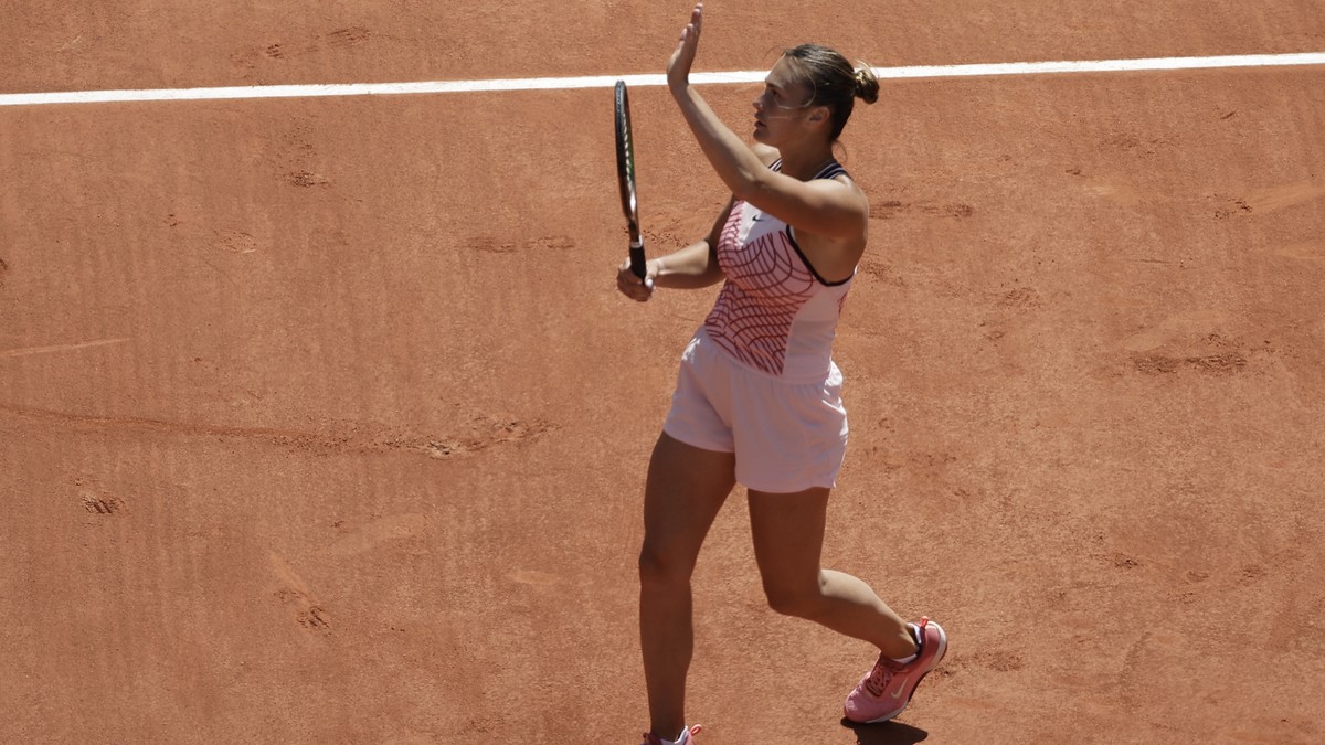 Aryna Sabalenka nie dała szans Ukraince. Pewny awans w Roland Garros