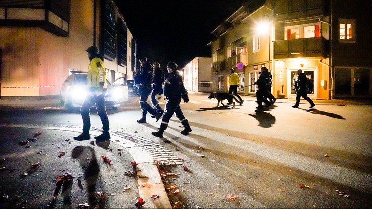 Norwegia. Sąd: sprawca ataku w Kongsbergu tymczasowo aresztowany
