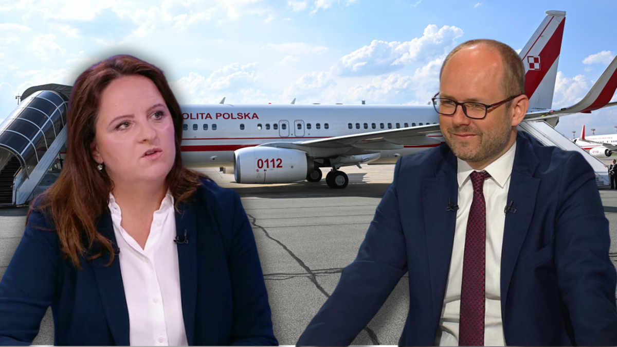 Udzielała wywiadu na żywo. "Znad Atlantyku" zareagował prezydencki minister