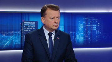 Mariusz Błaszczak w "Gościu Wydarzeń". Transmisja w Polsat News