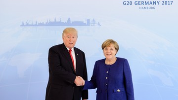 Merkel i Trump rozmawiali o "punktach zapalnych"