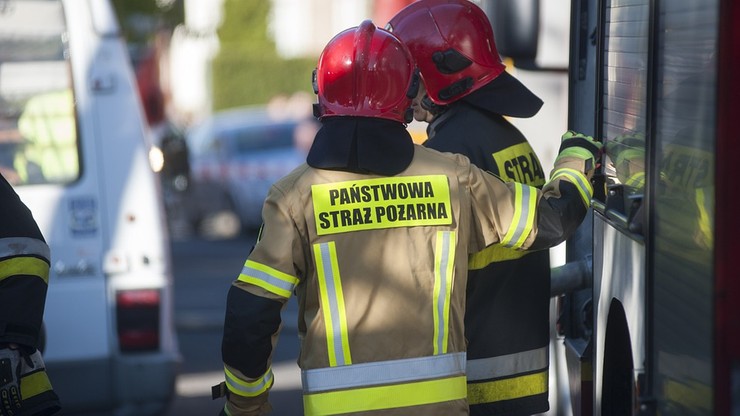 Wybuch pieca gazowego w zakładzie produkcyjnym na Dolnym Śląsku. Dwie osoby ranne