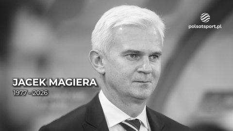 Portret Jacka Magiery, zmarłego w latach 1977-2026, w garniturze i krawacie.