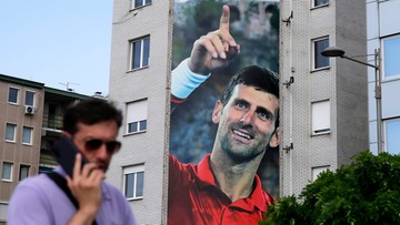 Novak Djokovic zainspirował artystę. Takiego portretu jeszcze nie miał