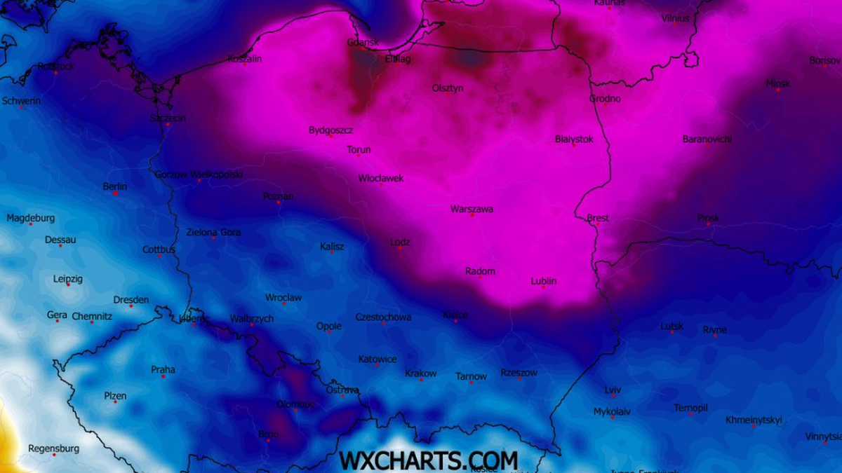 Synoptycy IMGW ostrzegają przed silnymi mrozami i opadami śniegu, które wrócą do Polski pod koniec weekendu