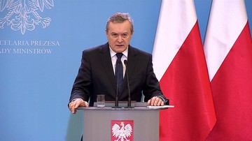 "Pełzający zamach stanu"- Gliński o 16 grudnia w Sejmie
