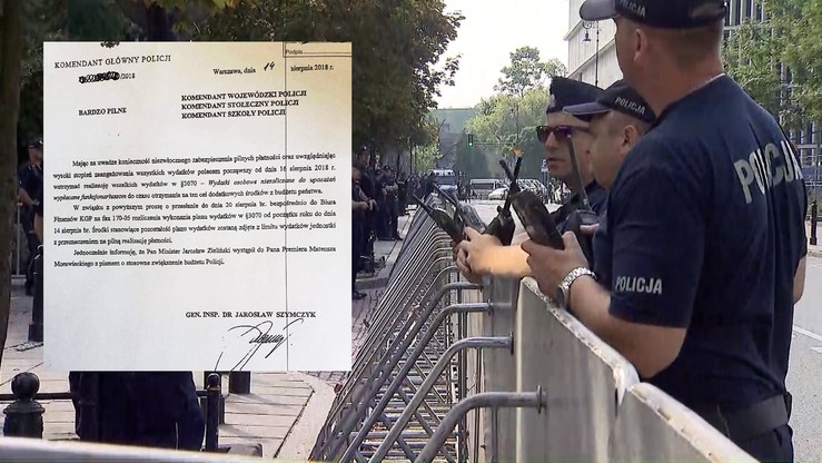 "Tak »dobrze« w Policji jeszcze nie było!!!". Związkowcy ujawniają pismo Komendanta Głównego Policji