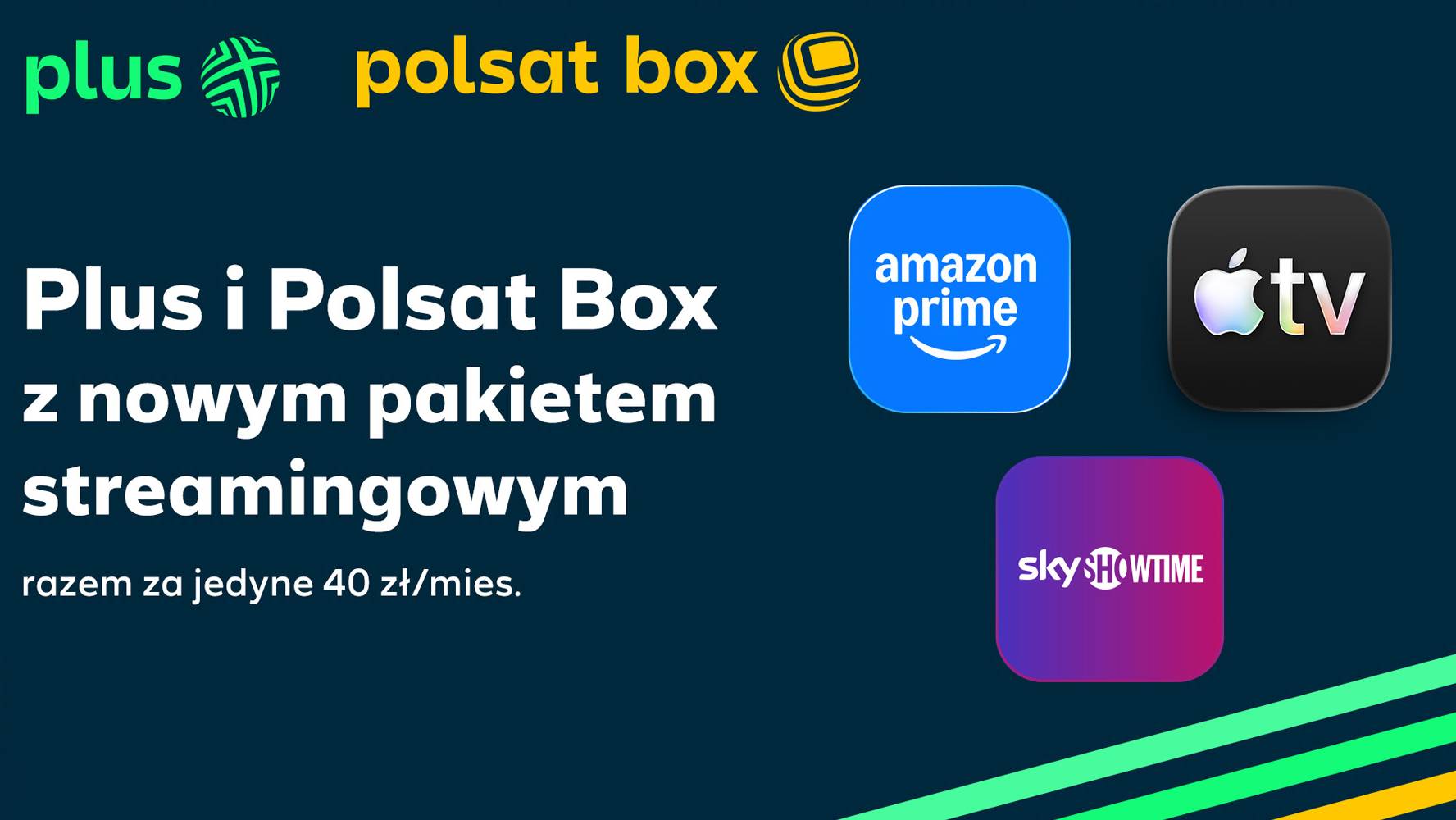 Nowość! Amazon Prime i Apple TV w ofertach Plusa i Polsat Box