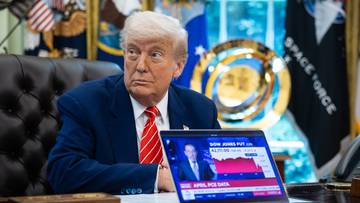 Trump zapowiada podwojenie ceł. "To moje ulubione słowo"
