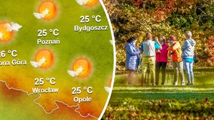 08.10.2022 06:00 Prognoza 16-dniowa: Babie lato w drugiej połowie października? Będzie nawet 25 stopni? Sprawdź