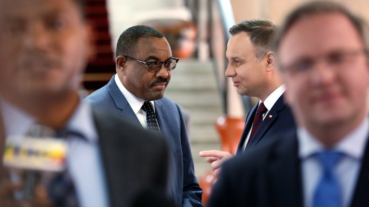 Prezydent Duda rozmawiał z premierem Etiopii o współpracy gospodarczej
