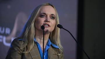 Jolanta Sobierańska-Grenda w programie "Graffiti". Oglądaj na żywo