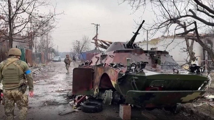 Wojna w Ukrainie. Sztab generalny: straty Rosjan wynoszą już ok. 17,5 tys. żołnierzy