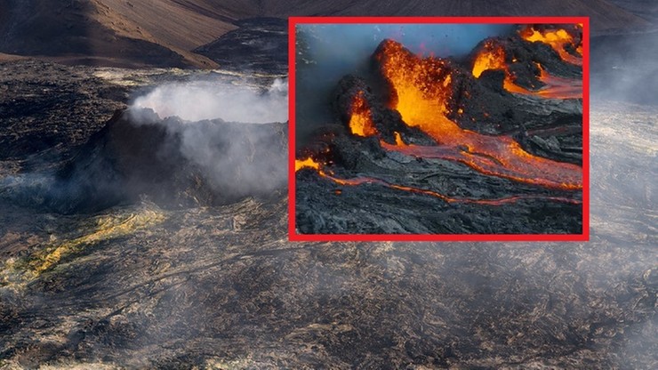 Islandia. Erupcja wulkanu Fagradalsfjall. Zdumiewające wideo