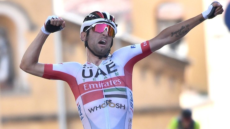 Giro d'Italia: Diego Ulissi wygrał drugi etap