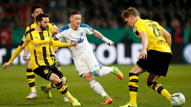 Puchar Niemiec: Borussia Dortmund nie dała szans trzecioligowcowi