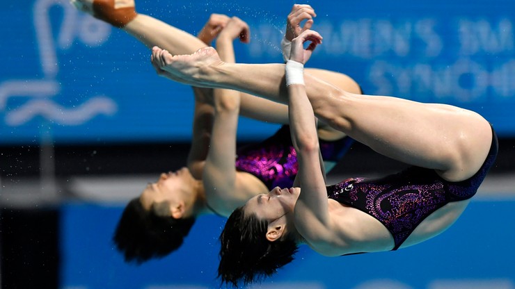 MŚ w pływaniu: Dominacja Chińczyków w skokach synchronicznych