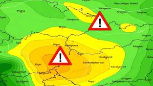 06-12-2025 06:00 Polskę zaznaczyli kolorem żółtym. Te regiony są zagrożone
