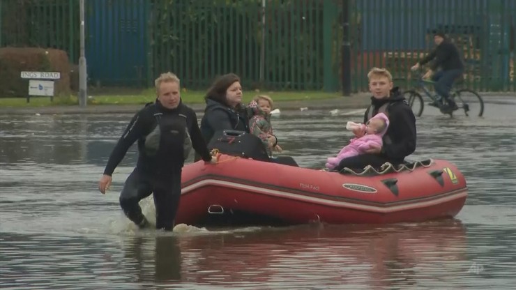 Potężna powódź w Anglii. Nie żyje jedna osoba