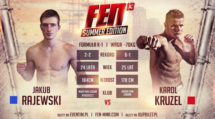 FEN 13: Kruzel - Rajewski na gali Summer Edition!