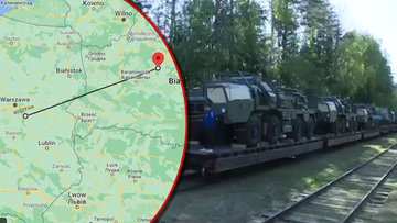 Białoruś informuje o transporcie broni. Rakiety mogą dosięgnąć Warszawy