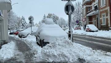 Atak zimy na Podkarpaciu. Zasypane miasta, domy bez prądu, pilne apele